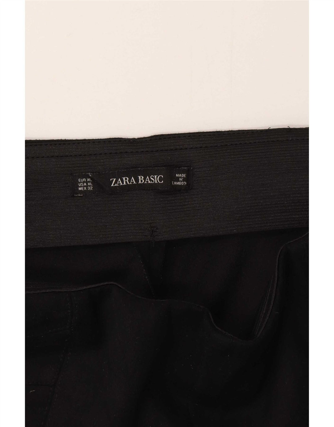 Женские узкие брюки Zara XL W36 L27 черные