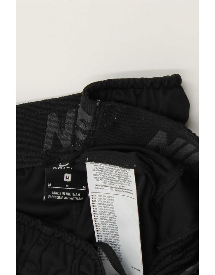 Мужские спортивные шорты Nike Dri Fit, средний черный полиэстер
