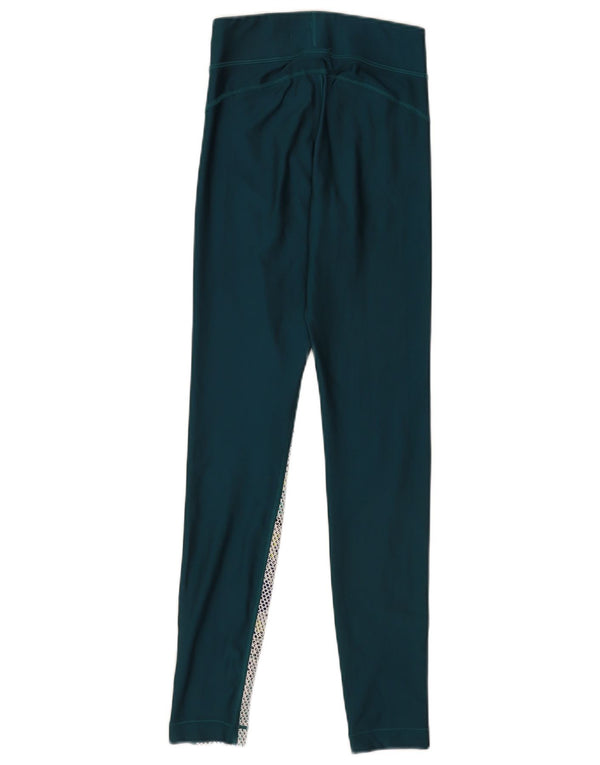Женские компрессионные леггинсы Under Armour UK 6 XS Green Spotted Sports