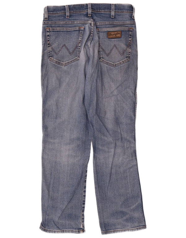 Мужские прямые джинсы Wrangler Texas Stretch W34 L30, синий хлопок