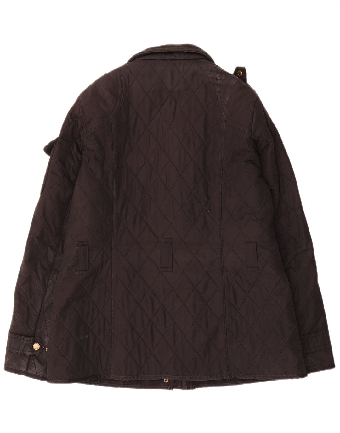 Женская стеганая куртка Barbour UK 14, большая черная, полиэстер