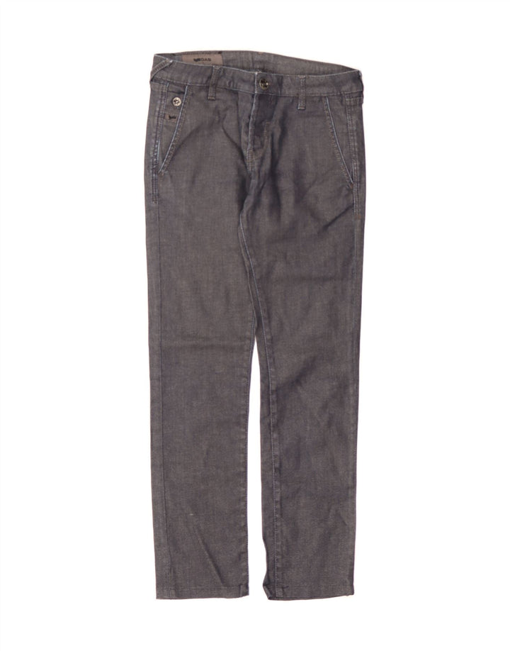 GAS Womens Straight Jeans W28 L29 Navy Blue Cotton Vintage Gas and Second-Hand Gas from Messina Hembry 