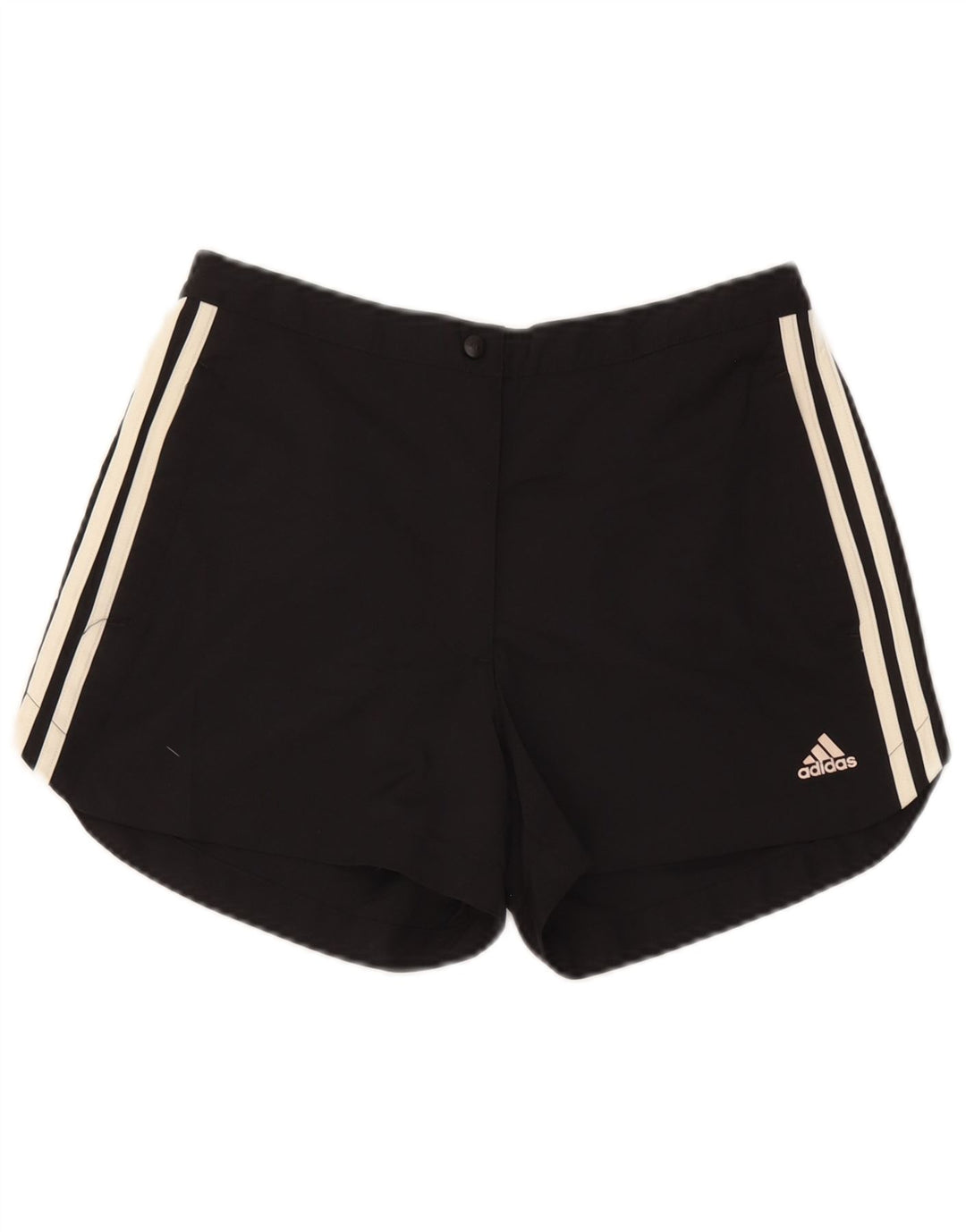 Женские повседневные шорты Adidas Climalite UK 12 Medium W28, черный полиэстер