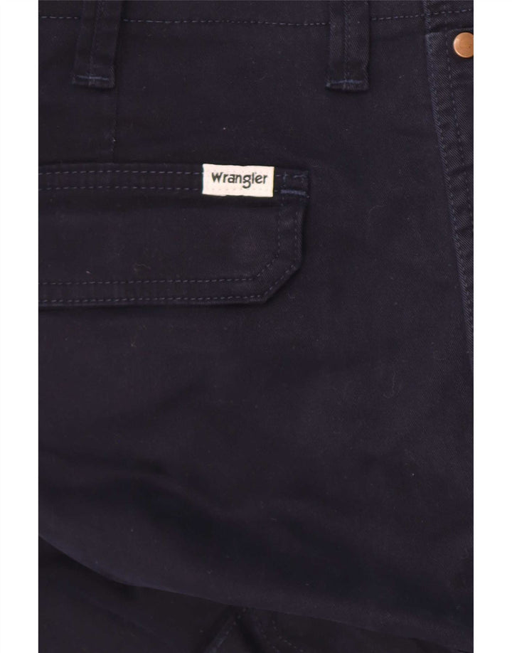 Мужские шорты-карго Wrangler Casey W33, средние, темно-синие, хлопковые
