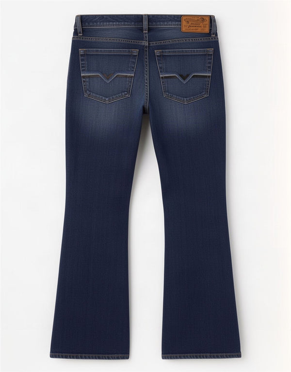 Мужские джинсы Diesel Zatiny Bootcut W32 L30, синие, хлопок