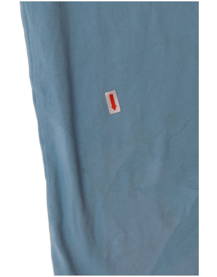 TOMMY HILFIGER Мужская футболка из хлопка среднего цвета синего цвета