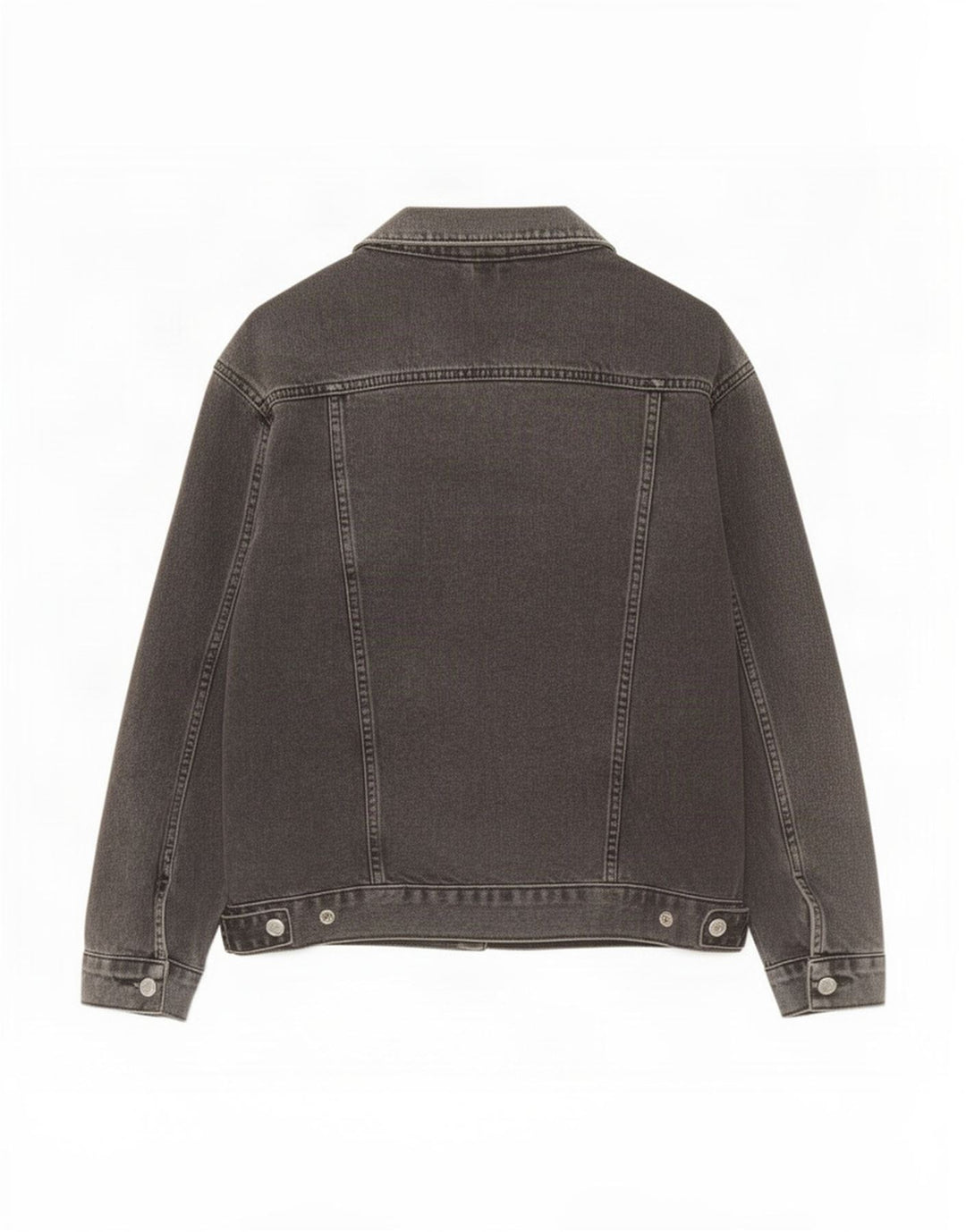 Женская джинсовая куртка Topshop UK 8, маленькая, черный хлопок