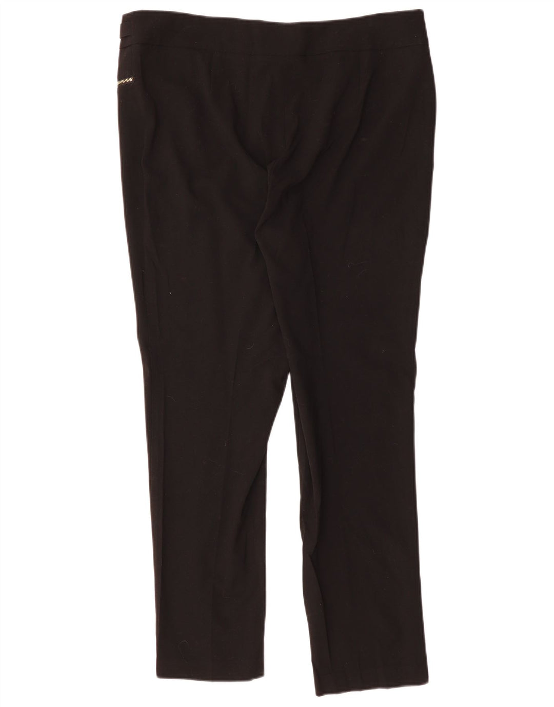 CALVIN KLEIN Женские узкие повседневные брюки США 12, большие W36 L30, черные