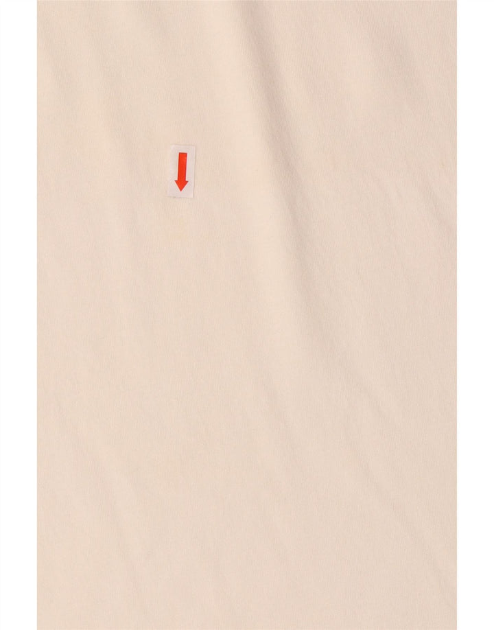 GIVOVA Mens Graphic T-Shirt Top Medium White Cotton