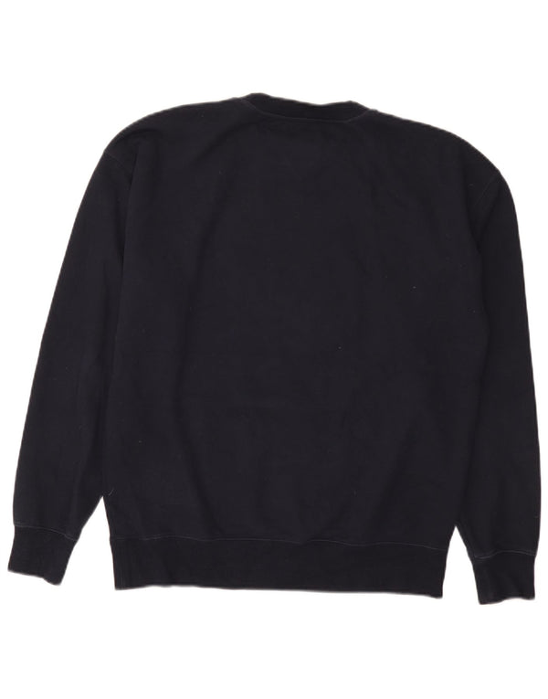 Tommy Hilfiger Мужской свитшот с рисунком XS Темно-синий хлопок