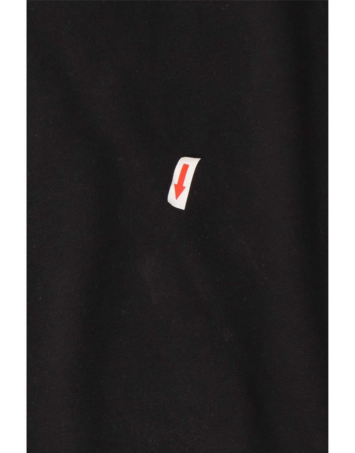 Женское платье-свитшот Adidas Oversized UK 12/14, средний черный