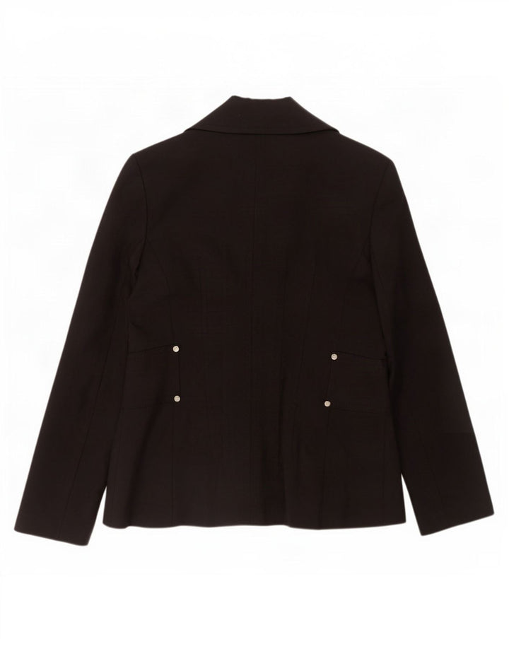 Женский пиджак Zara EU 42, большой черный хлопок