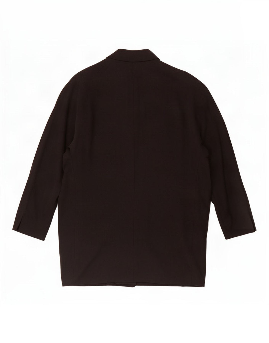 Женский пиджак с открытыми рукавами 3/4 Zara UK 14, средний черный лиоцелл