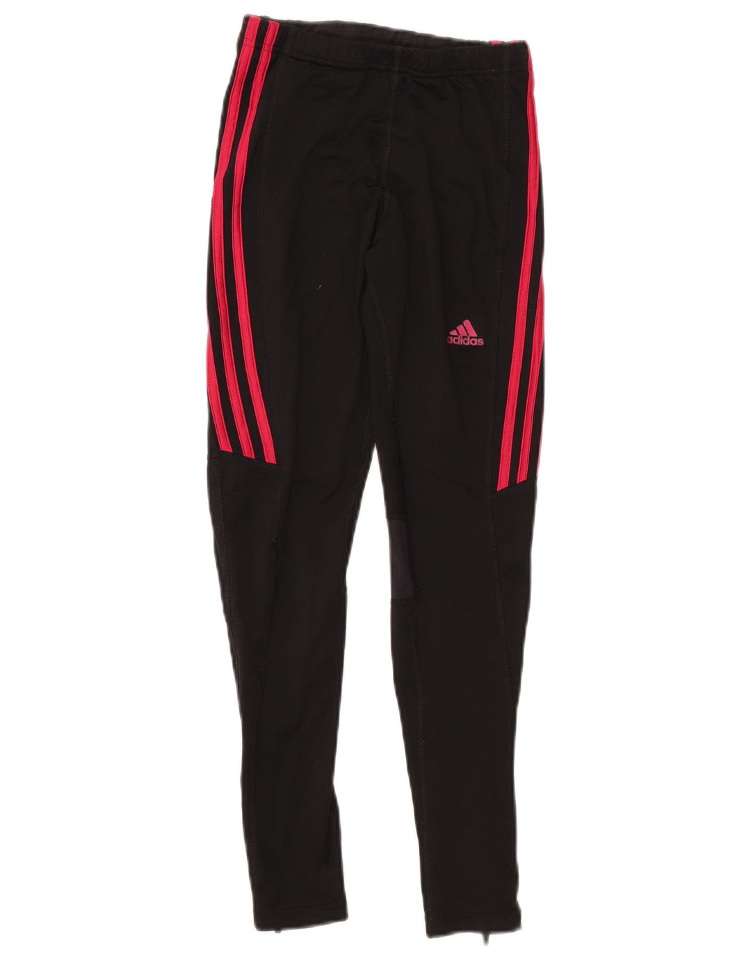 Женские леггинсы Adidas UK 10, маленькие черные из полиэстера
