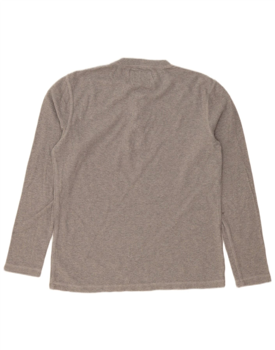 SUPERDRY Мужской топ с длинным рукавом, средний серый