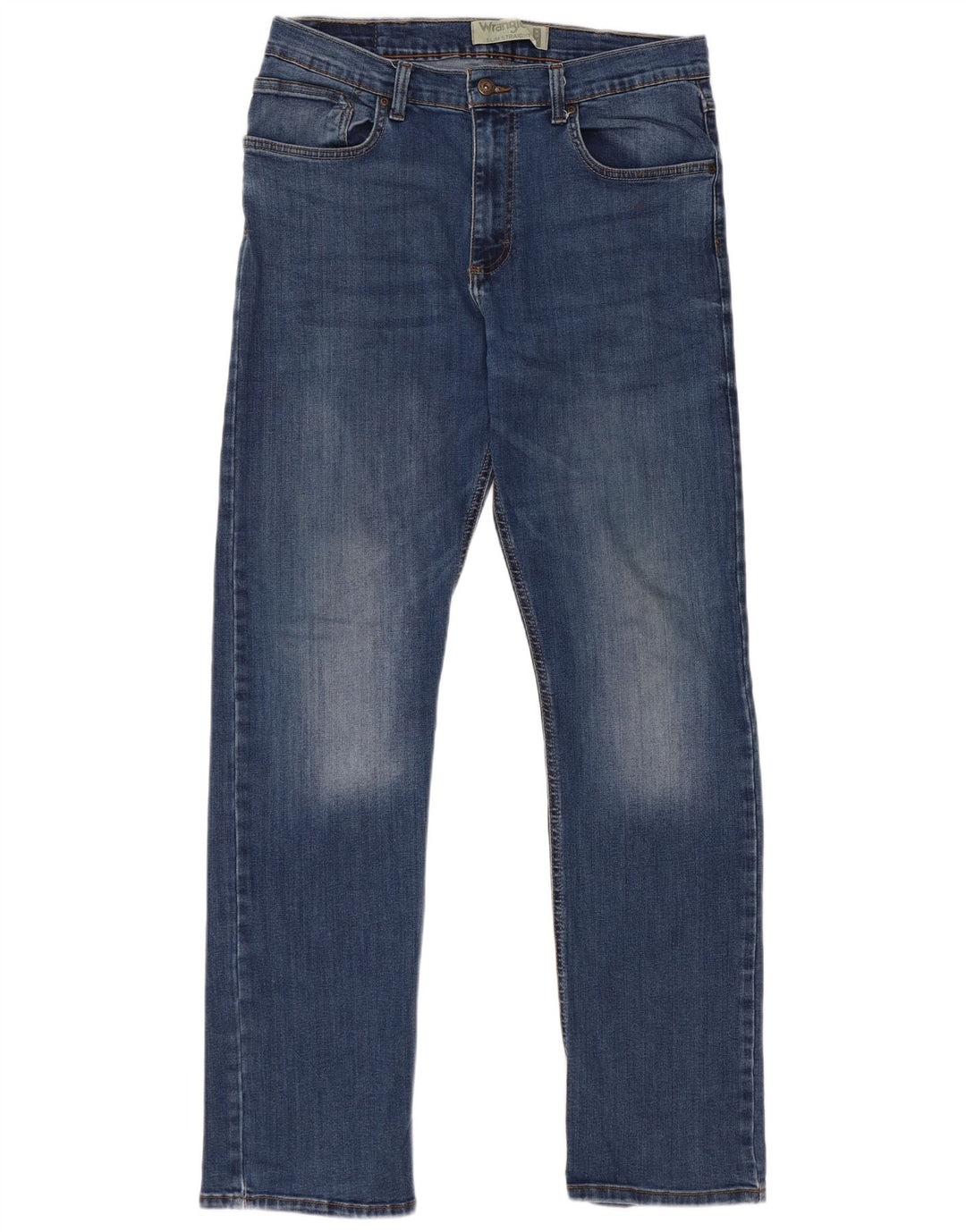 Джинсы женские прямые Wrangler 34 L32 синие, хлопок