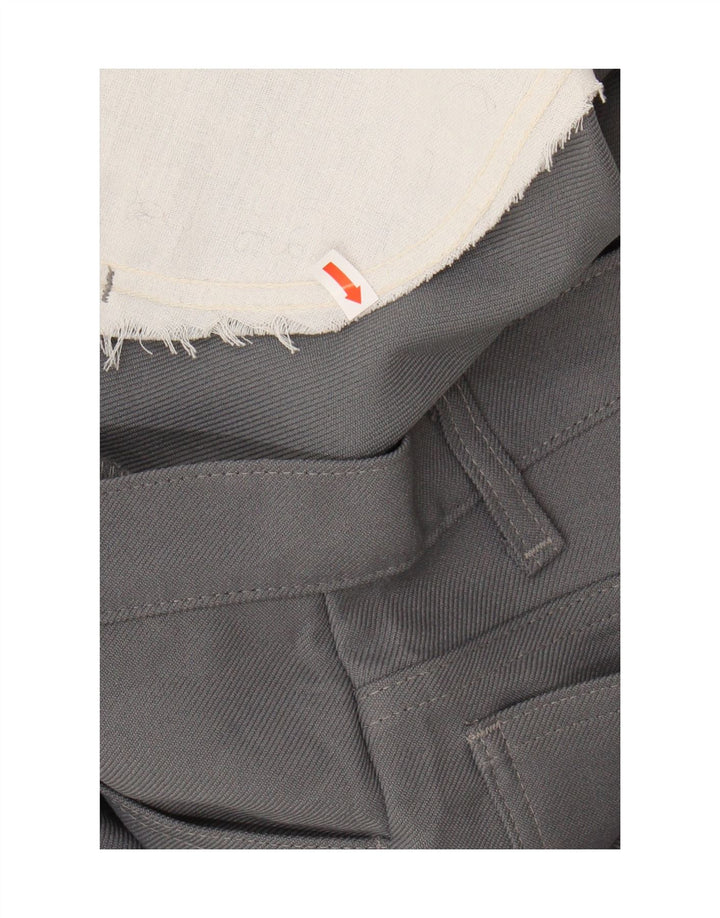 LEVI'S Mens Straight Casual Trousers W29 L30 Grey Polyester Vintage Levi's and Second-Hand Levi's from Messina Hembry 