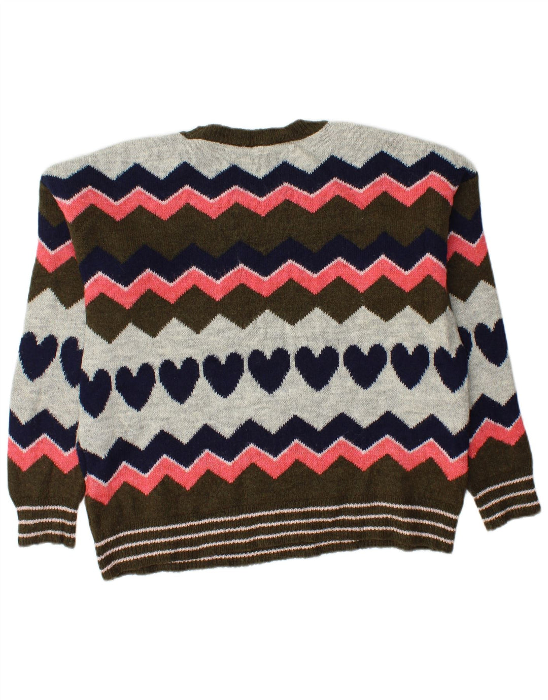 Женский джемпер с круглым вырезом White Stuff UK 12, средний разноцветный