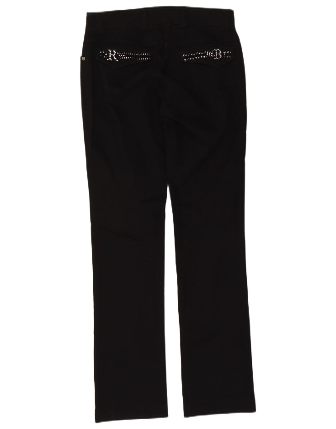 Женские джинсы Bootcut Roccobarocco W32 L32, черный хлопок