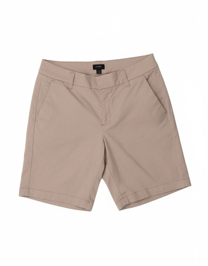 J. CREW Womens Chino Shorts US 4 Small W32  Beige Cotton