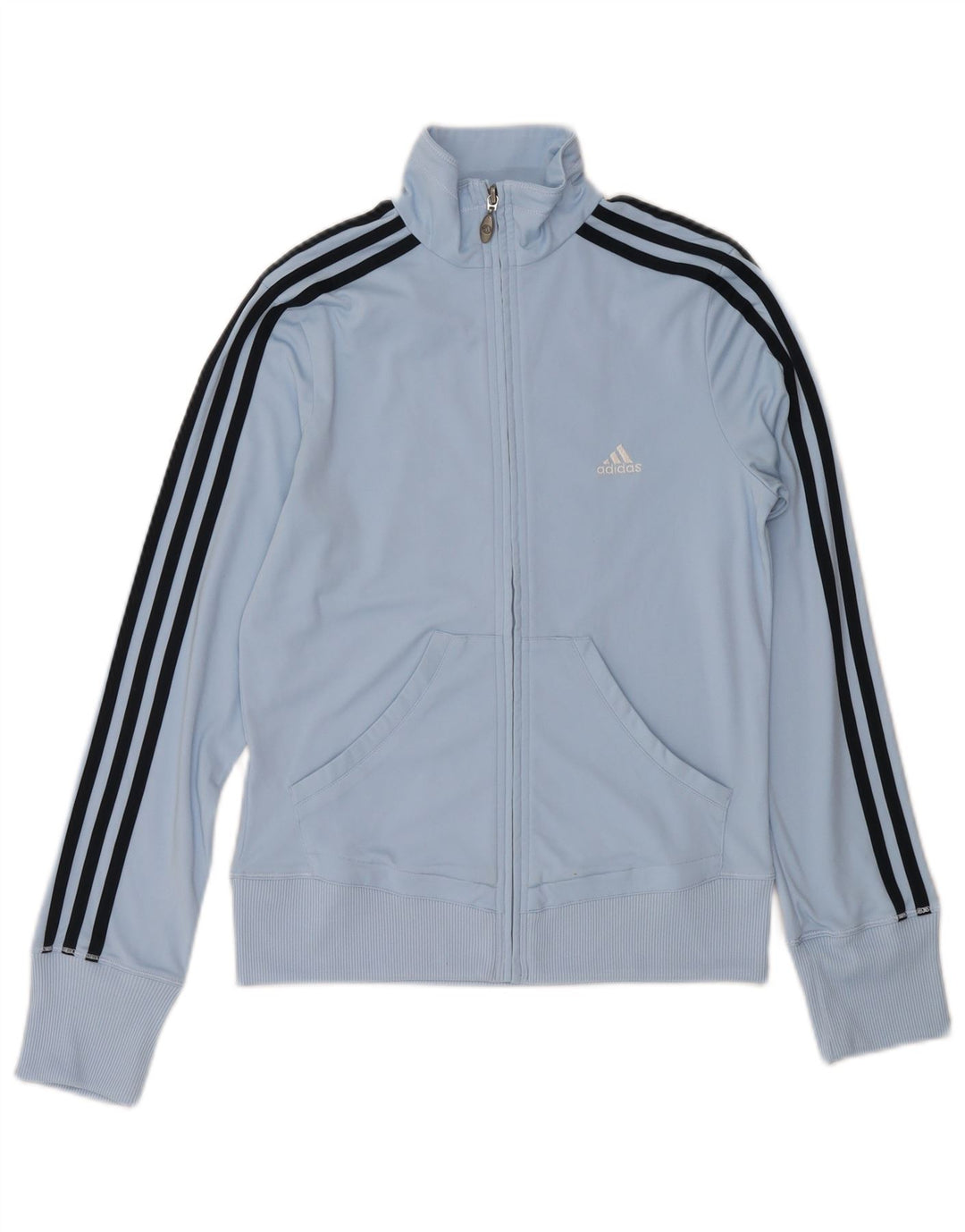 Женский спортивный костюм Adidas Top Jacket UK 12, средний синий полиэстер