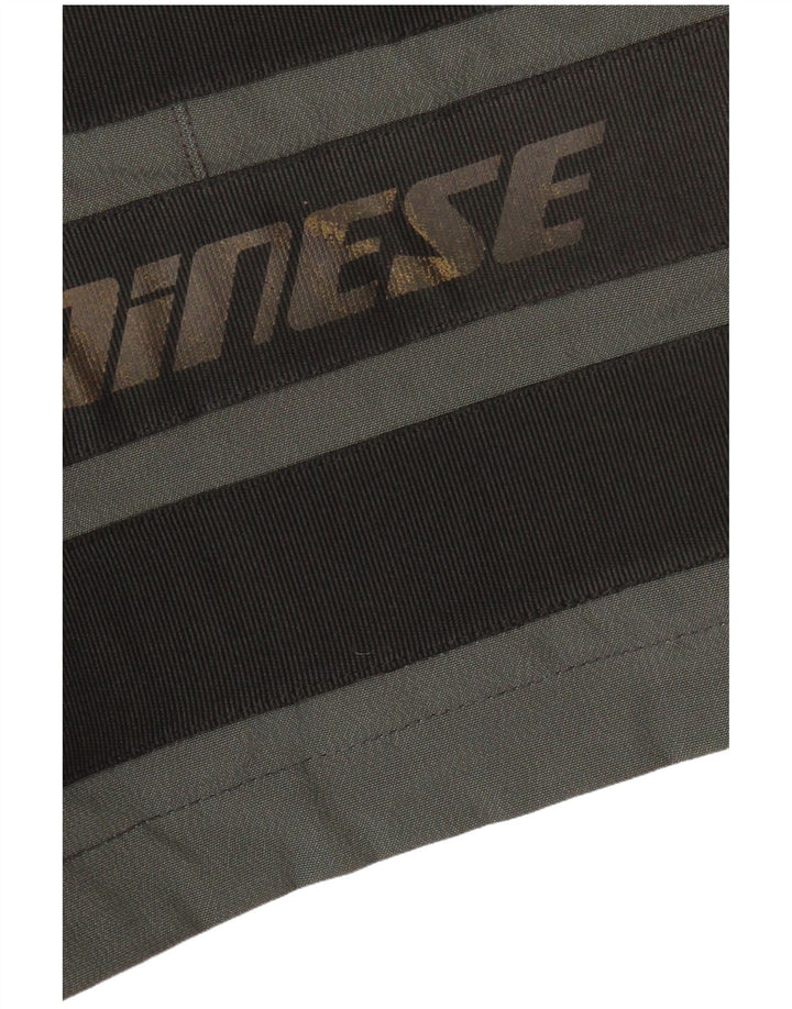 Мужская куртка Dainese Racer IT 52, большая серая, нейлон с цветными блоками
