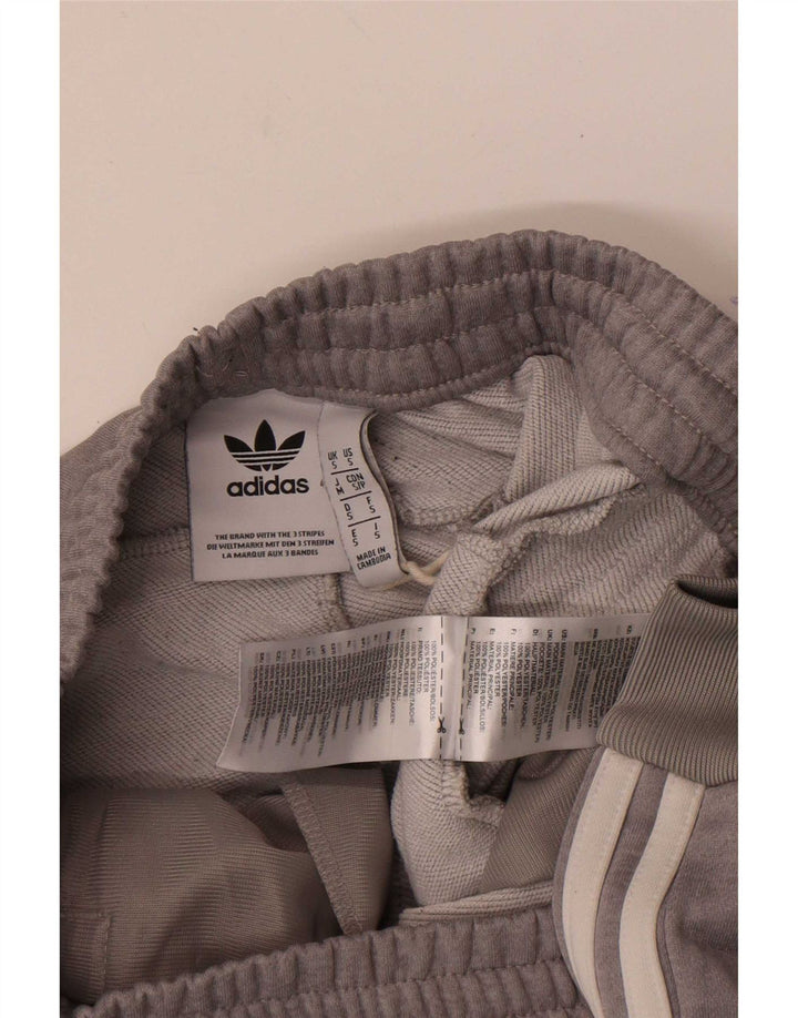 Мужские спортивные брюки Adidas для бега, маленький серый полиэстер
