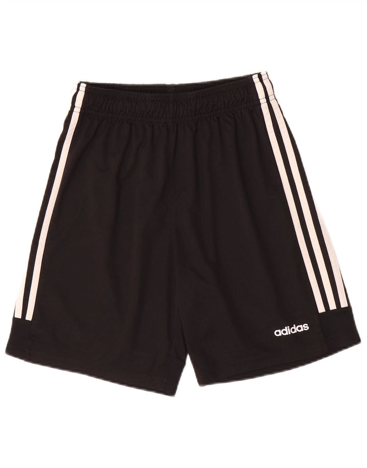 Спортивные шорты ADIDAS для мальчиков 13-14 лет, черный полиэстер