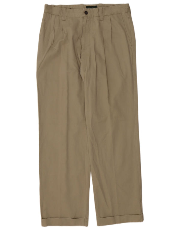 Мужские брюки чинос классического кроя Eddie Bauer W32 L32, хлопок цвета хаки