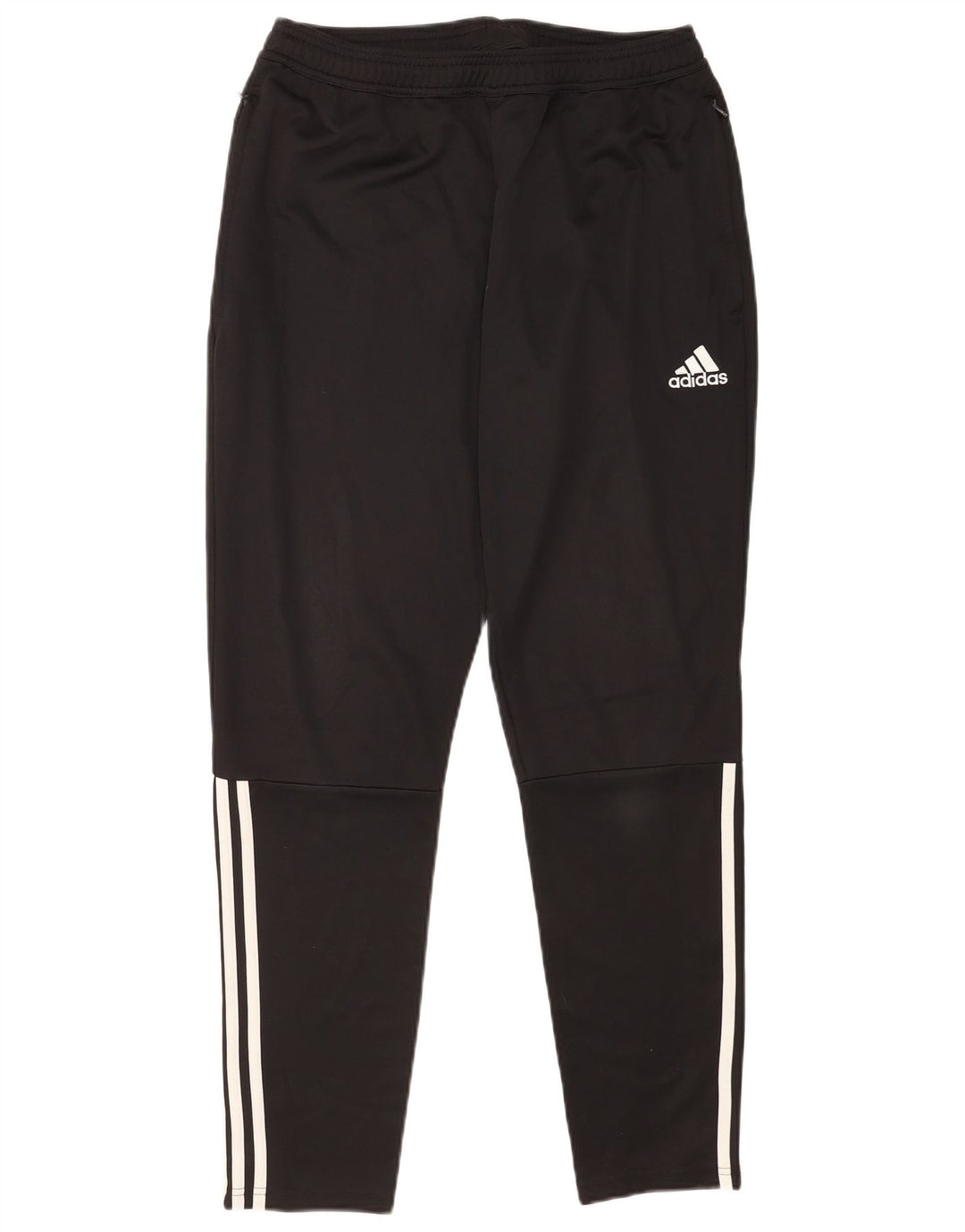 Мужские спортивные брюки Adidas, большие черные из полиэстера