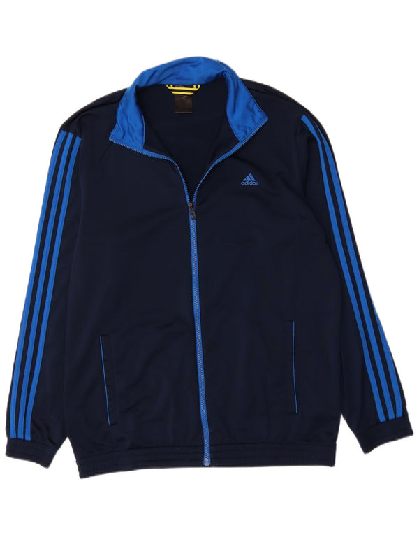 Мужская спортивная куртка ADIDAS UK 44/46 XL, темно-синий полиэстер