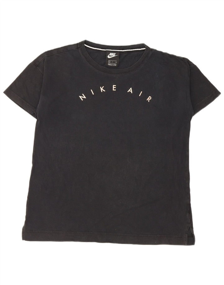 Женская футболка с рисунком Nike Top UK 10, маленькая черная