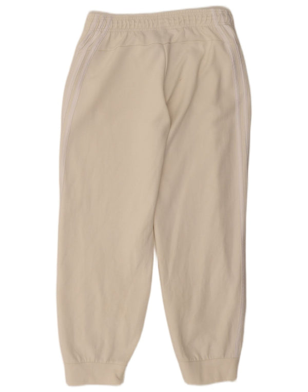 Женские спортивные брюки Adidas Joggers UK 12/14 Medium Off White Cotton