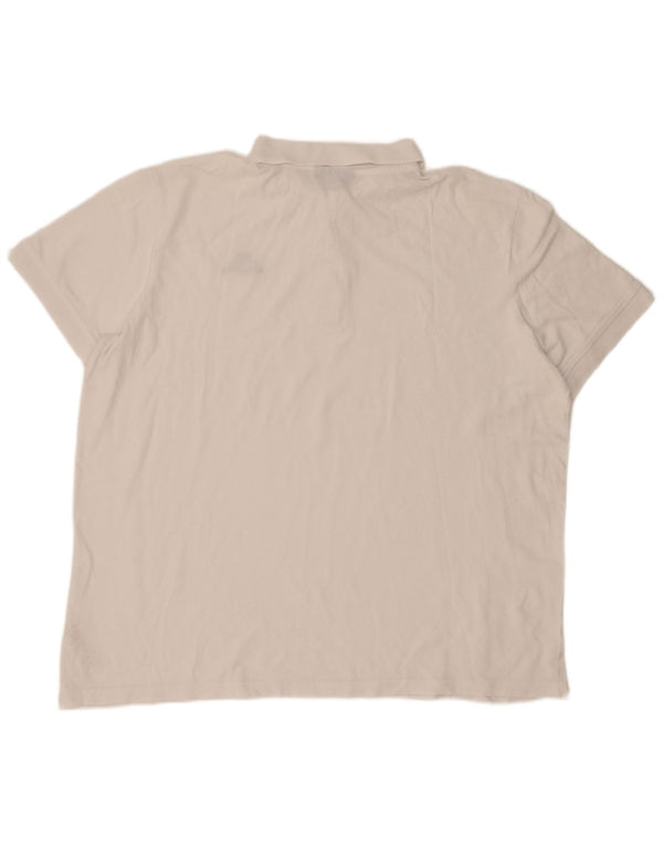 Мужская рубашка-поло Kappa 2XL, белый хлопок