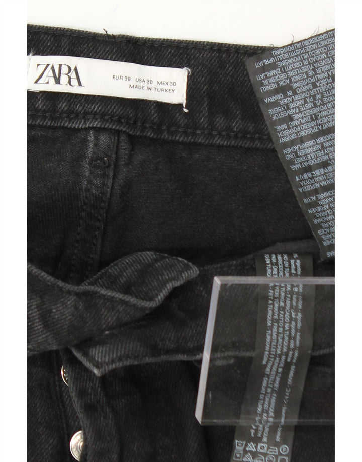 ZARA Womens Slim Jeans EU 38 Small W30 L26 Black Cotton Vintage Zara and Second-Hand Zara from Messina Hembry 