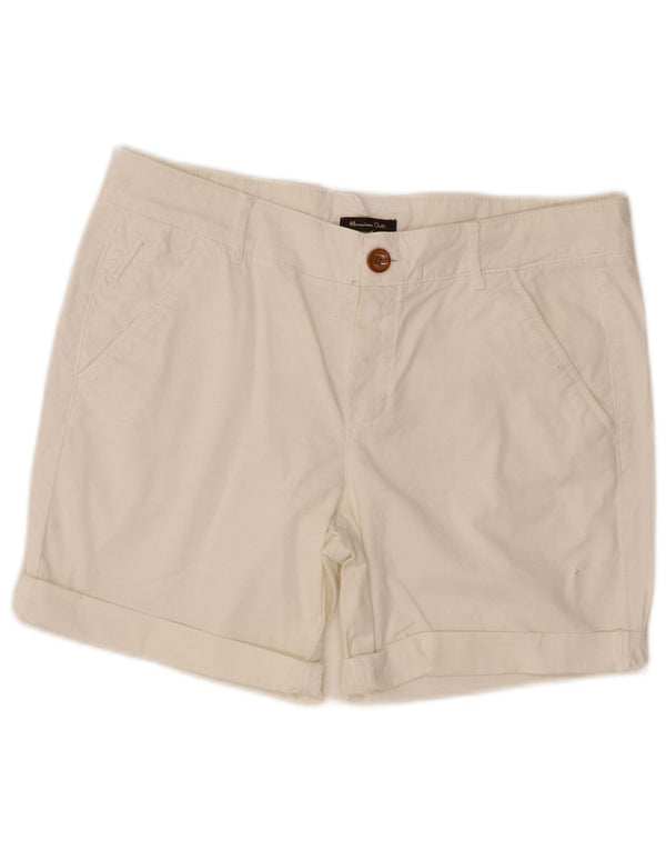 Женские шорты чинос Massimo Dutti EU 38 Small W28 Белые