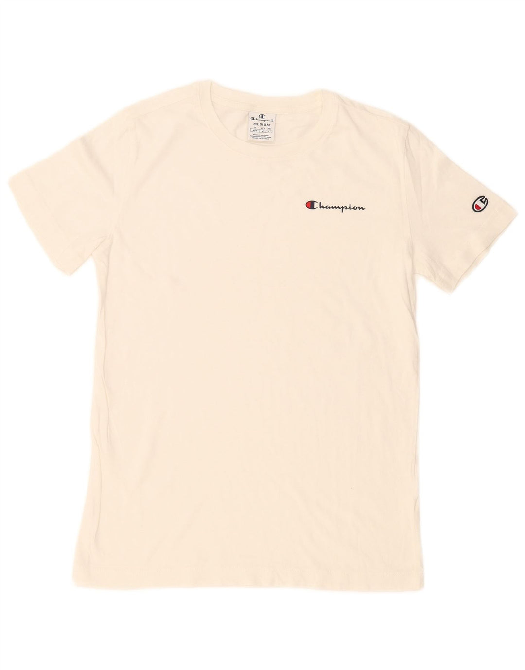 Женская футболка Champion Top UK 12 Medium White