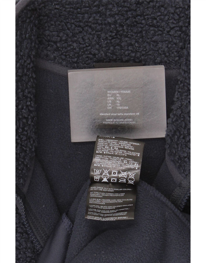 Женская флисовая куртка Jack Wolfskin UK 18 XL, темно-синий полиэстер