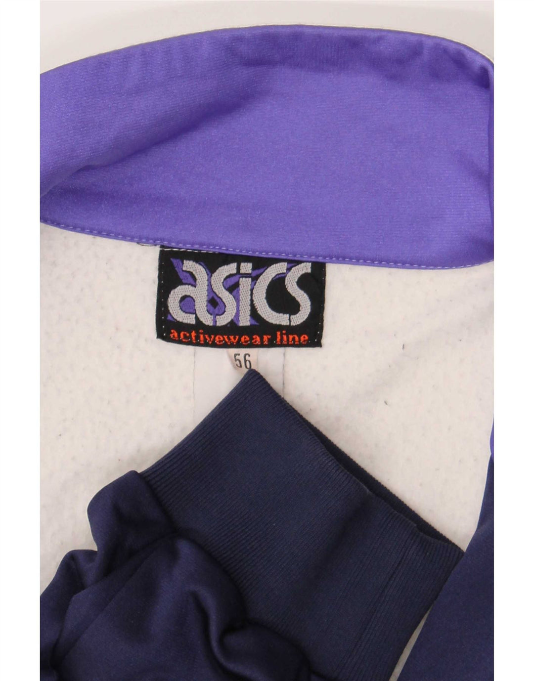 Мужской спортивный костюм Asics с графическим рисунком IT 56 XL темно-синий с цветными блоками
