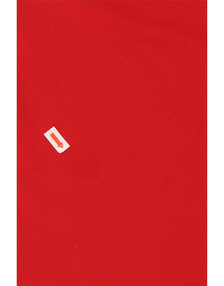 Мужская рубашка-поло Nike Dri Fit, средний красный полиэстер