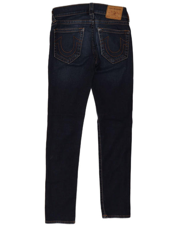 Женские джинсы скинни True Religion W28 L31, темно-синий, хлопок