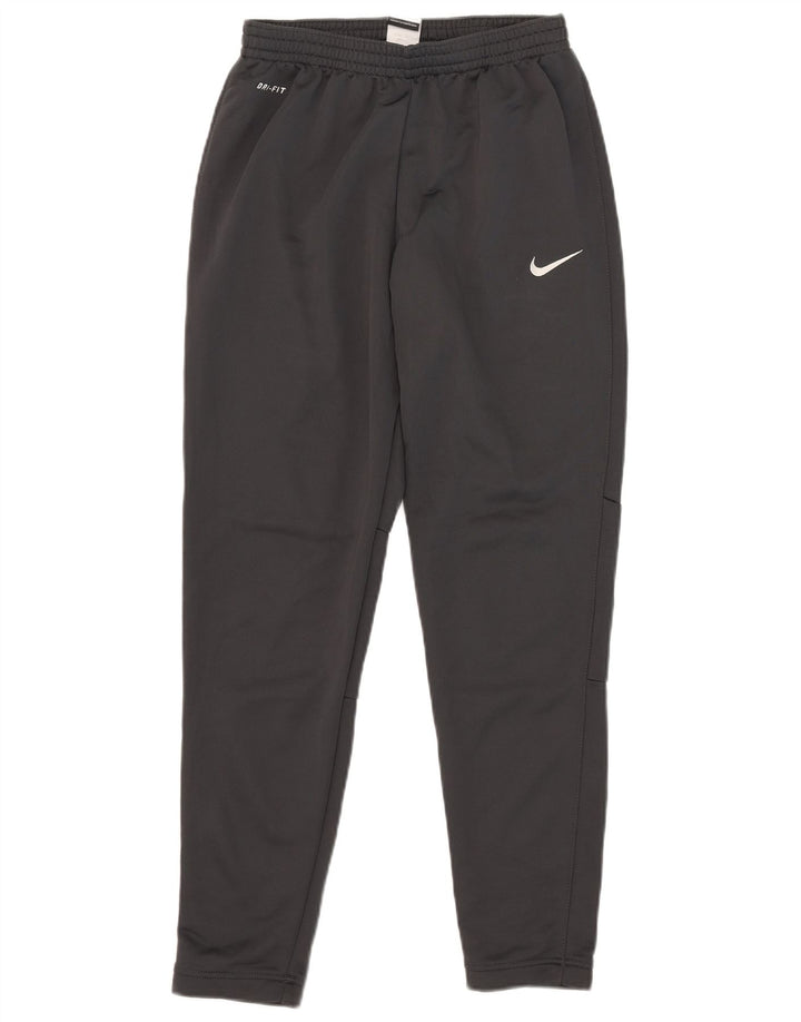 Мужские спортивные брюки Nike Dri Fit, маленький серый полиэстер