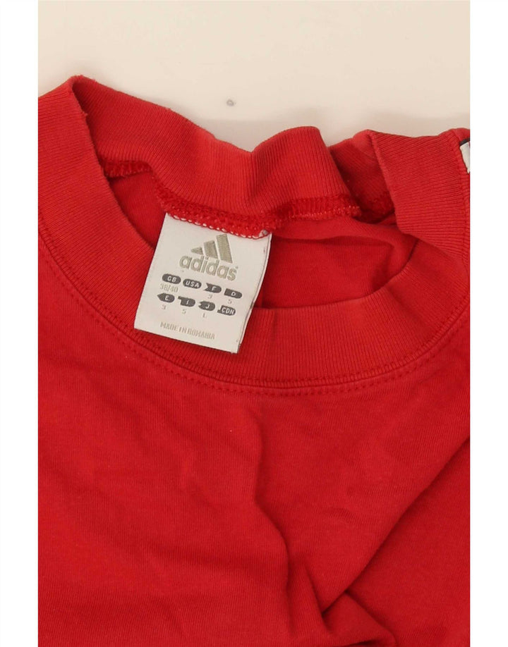 Мужская футболка Adidas Top UK 38/40 Средний Красный