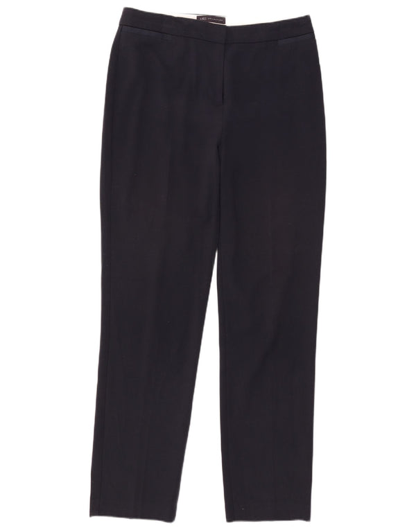 Женские узкие костюмные брюки Marks & Spencer UK 12 Medium W32 L31 Темно-синие