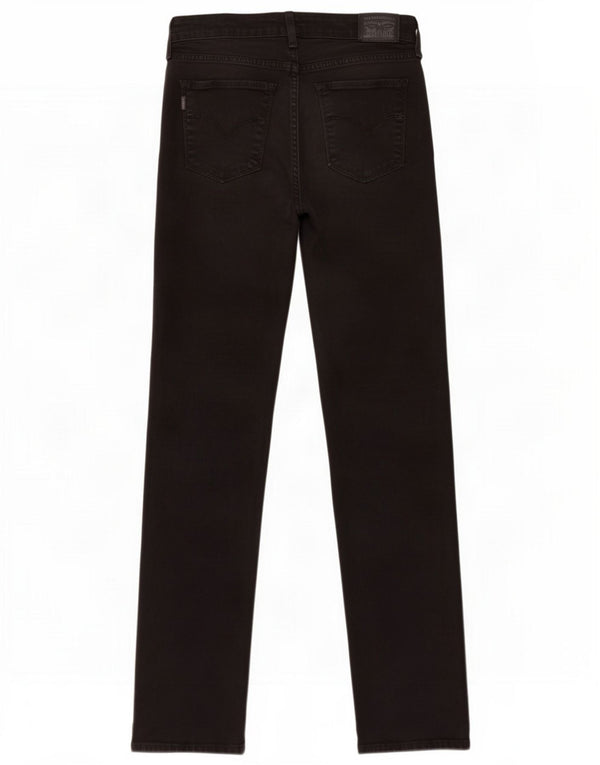 Женские джинсы Levi's 712 Slim W30 L31, черный хлопок