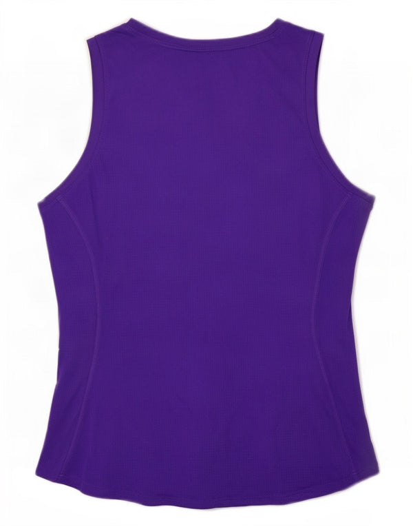 Женский жилет Nike Dri Fit UK 14, большой фиолетовый полиэстер