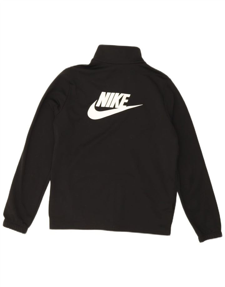 Спортивный костюм Nike для мальчиков с графическим рисунком, куртка 13–14 лет, XL, черный полиэстер