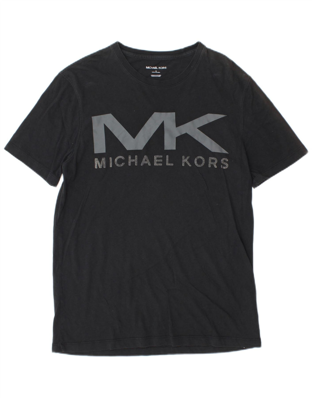 Мужская футболка с рисунком MICHAEL KORS, маленький черный хлопок