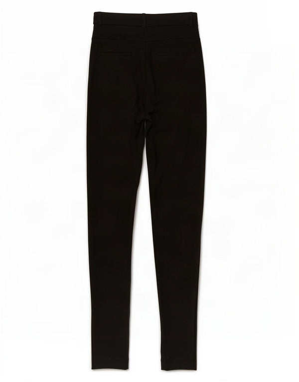 Zara Womens Trafaluc High Waist Leggings UK 10 Small Black