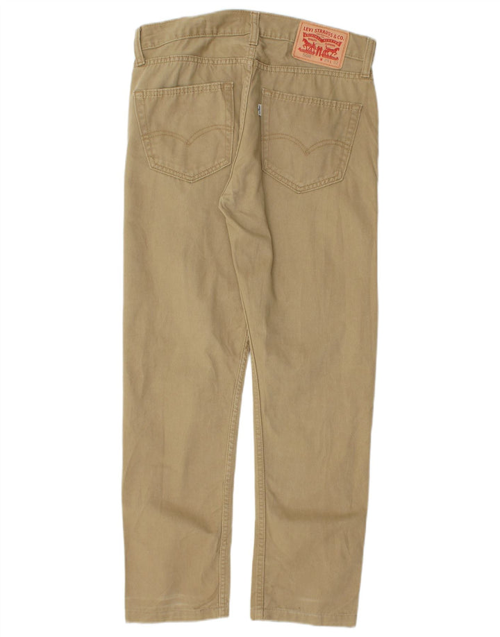 Levi's 508 Regular зауженные повседневные брюки W29 L27 Бежевые хлопковые